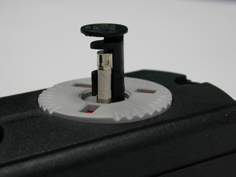 Close-up of a rotating socket